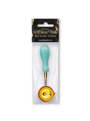 Stamperia žlica za vosek Wax and Seals Collection - turkizna (Turquoise)