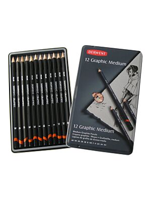 Set_grafitnih_svincnikov_Derwent__12_srednje_trdih_svincnikov