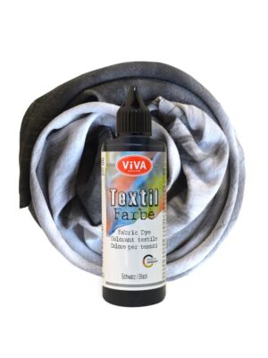 Tekstilna barva za -TIE DYE- tehniko 90ml - črna
