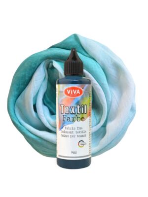 Tekstilna barva za -TIE DYE- tehniko 90ml - petrolej