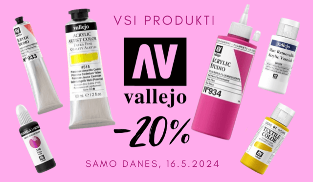 Akcija Vallejo -20%