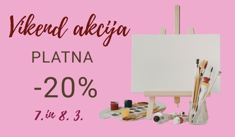 Akcija platna -20%